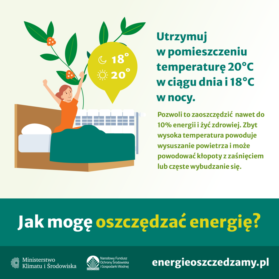 &quot;Oszczędzamy energię” – kampania społeczna Ministerstwa Klimatu i Środowiska