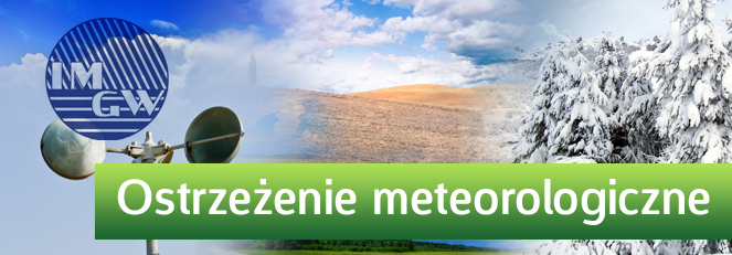OSTRZEŻENIE O SILNYM WIETRZE Z DN. 22.12.2014