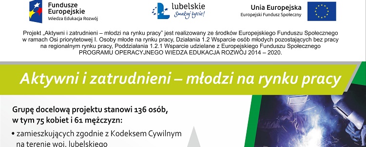 Nabór do projektu "Aktywni i zatrudnieni - młodzi na rynku pracy"