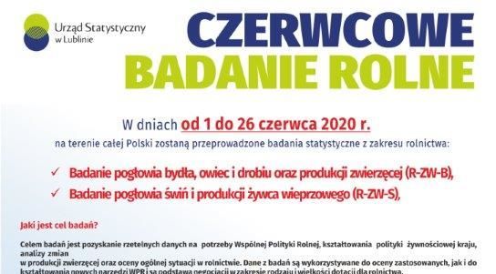 Czerwcowe badania rolne