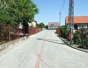 Modernizacja dróg w osiedlu Masów w Dęblinie.