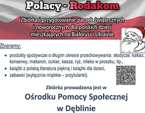 Polacy - Rodakom - Zbiórka i przygotowanie paczek świątecznych 
