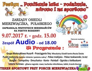 FESTYN RODZINNY - POWITANIE LATA - 09.07.2017