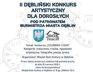 II Dębliński konkurs artystycznych dla dorosłych pod patronatem Burmistrza Miasta Dęblin