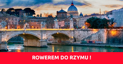 Rowerem z Garbowa do Rzymu !