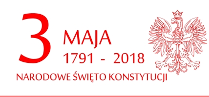 Zaproszenie na obchody Święta Narodowego 3 Maja 2018 - przypominamy