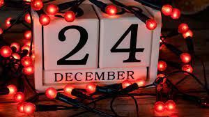 24 grudnia (wigilia) dzień wolny