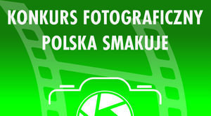 Napis na zielonym tle - Konkurs fotograficzny Polska Smakuje