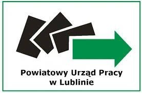 Zdjęcie przedstawia logo Powiatowego Urzędu Pracy w Lublinie