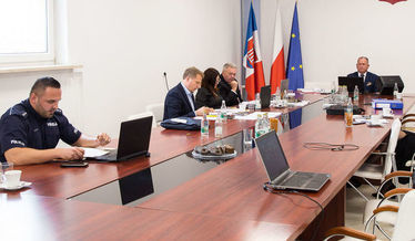 Na zdjęciu sala konferencyjna podczas obrad