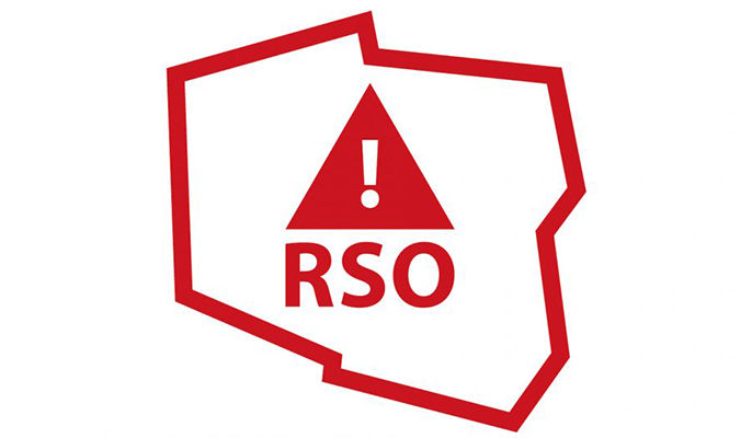 Na zdjęciu logo RSO