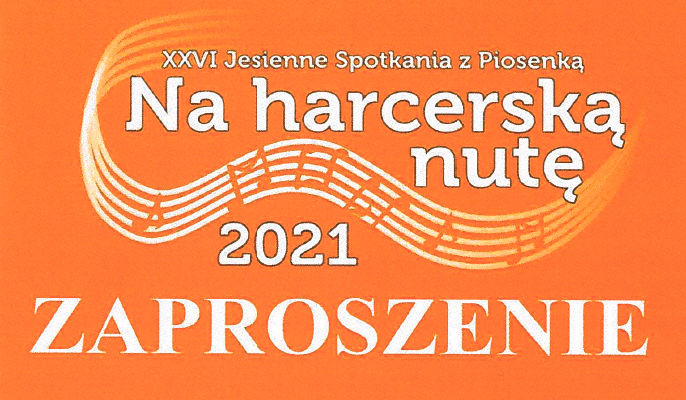 Grafika zapraszająca na jesienne spotkania z piosenką