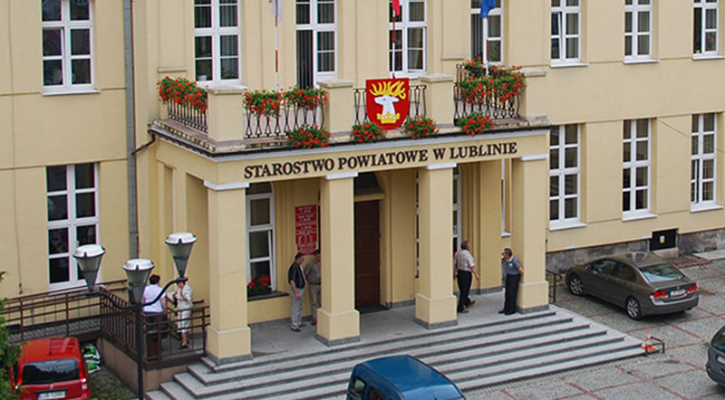 Budynek Starostwa Powiatowego w Lublinie