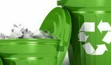 zielone pojemniki na odpady