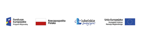 Logotypy unijne Fundusze Europejskie Program Regionalny Rzeczpospolita Polska lubelskie Smakuj życie! Unia Europejska Europejski Fundusz Rozwoju Regionalnego