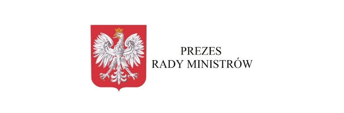 Herb polski i napis Prezes Rady Ministrów