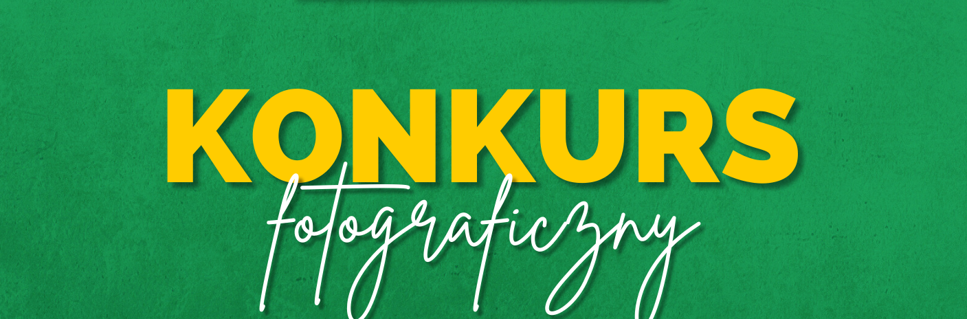 Grafika z napisem konkurs fotograficzny