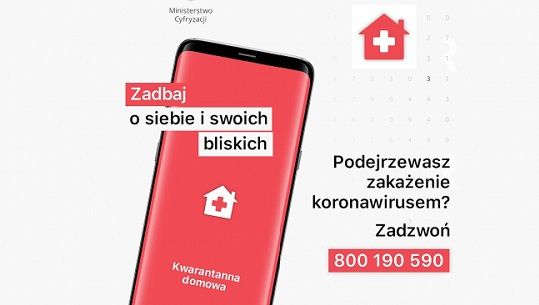 Aplikacja "Kwarantanna domowa" OBOWIĄZKOWA! | Gmina Jabłonna