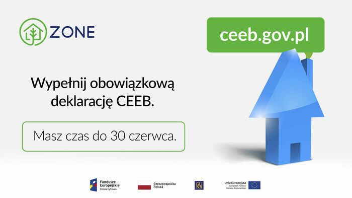 Grafika wypełnij obowiązkową deklarację CEEB
