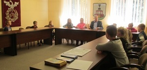 Uczniowie z wizytą w Urzędzie Miasta Jedlina-Zdrój
