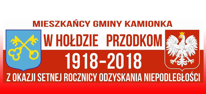 Pochód Niepodległości w gminie Kamionka - materiał video