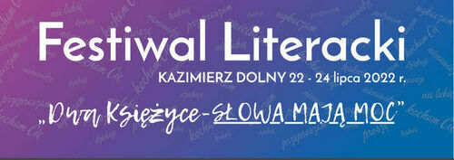 Kazimierz Dolny letnią stolicą słowa
