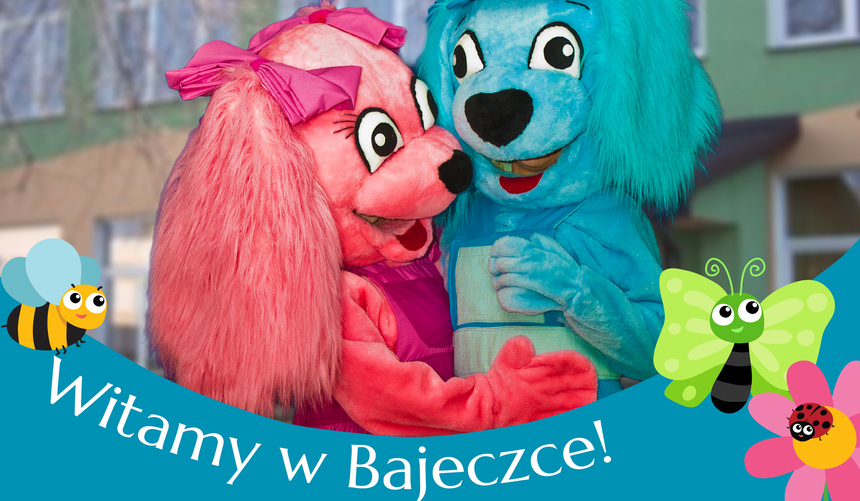 grafika dwa pieski