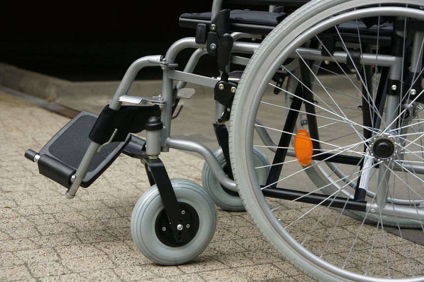 wózek dla inwalidów