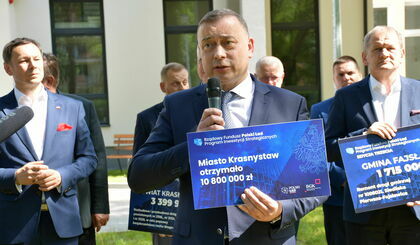 Briefing prasowy z udziałem Burmistrza Krasnegostawu