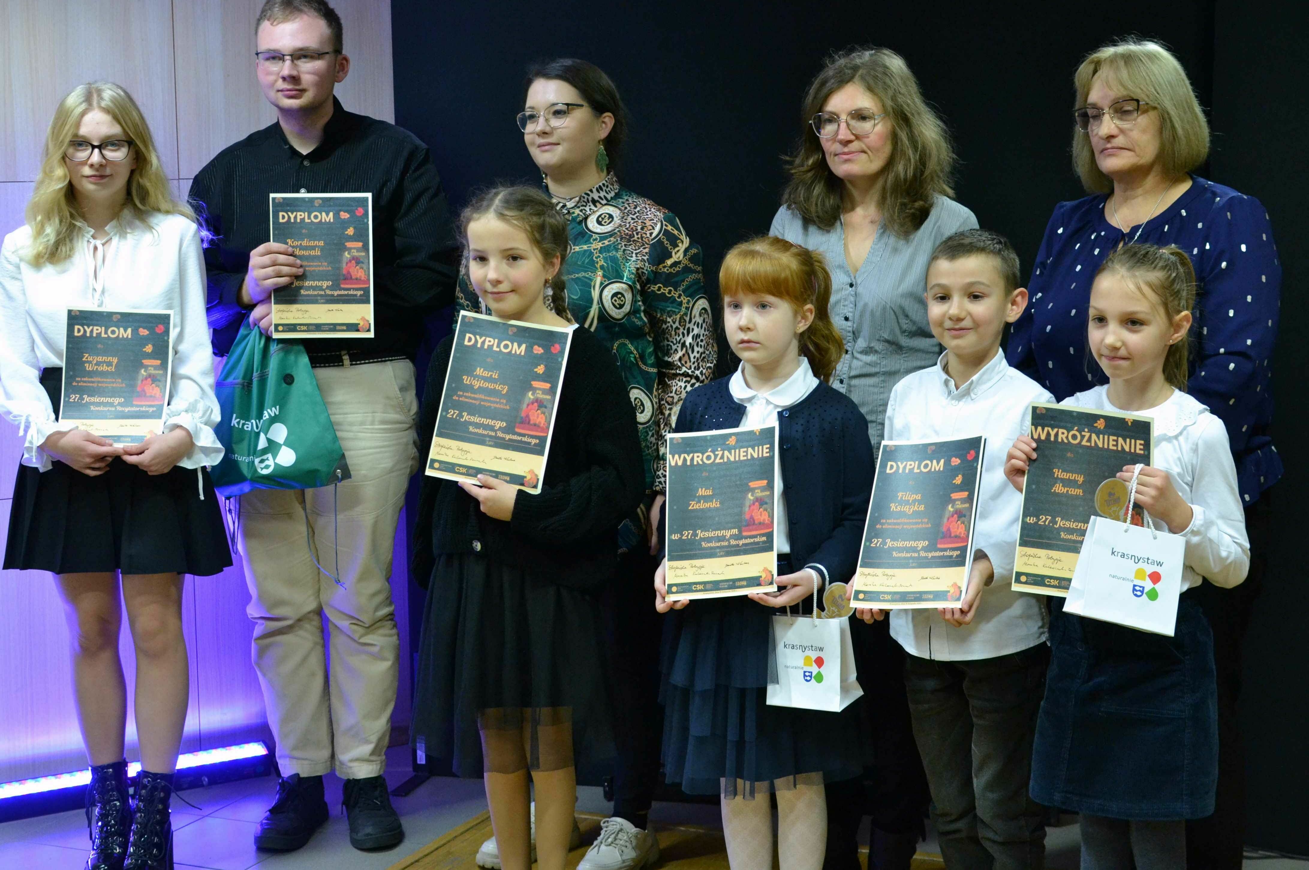 Powiatowe eliminacje do 27. Jesiennego konkursu Recytatorskiego "Sny i marzenia" zakończone