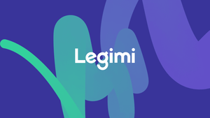 Kolorowe logo z napisem Legimi.