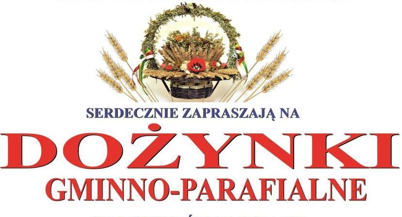 Logo DOŻYNKI GMINNO-PARAFIALNE