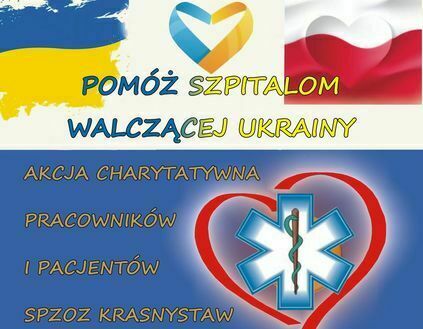 Akcja charytatywna dla szpitali na Ukrainie