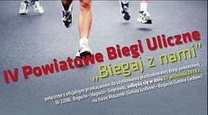 BIEGAJ Z NAMI - IV Powiatowe Biegi Uliczne 