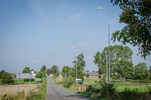 Budowa oświetlenie przy drodze powiatowej w Osówce