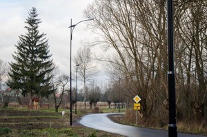 Budowa oświetlenia w miejscowości Łagiewniki