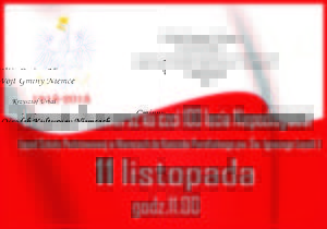 Uroczysty przemarsz ku czci 100 rocznicy Odzyskania Niepodległości przez Polskę