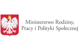 Grafika przedstawia Godło Polaki oraz napis Ministerstwo Rodziny, Pracy i Polityki Społecznej