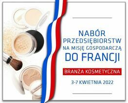 napis nabór przedsiębiorstw na misję gospodarczą do francji