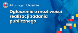 napis: ogłoszenie o możliwości realizacji zadania publicznego