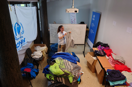 UNHCR zakończył dystrybucję odzieży dla uchodźców w Województwie Lubelskim
