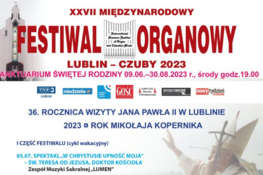 XXVII Międzynarodowy Festiwal Organowy Lublin-Czuby 2023