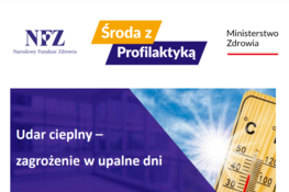 UDAR CIEPLNY - ŚRODA Z PROFILAKTYKĄ W OW NFZ