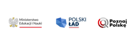 Logo Ministerstwo Edukacji i nauki Polski Ład poznaj polskę
