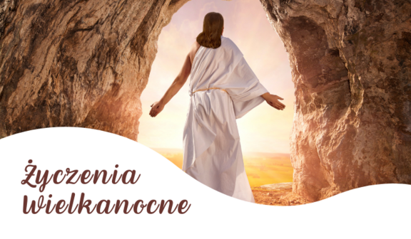 Napis  Życzenia Wielkanoocne