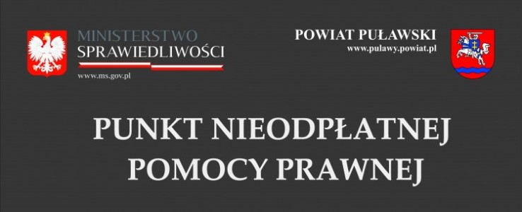 Starosta Puławski zaprasza uprawnione osoby do korzystania z nieodpłatnej pomocy prawnej 