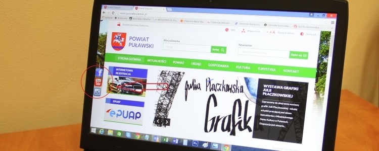Nowości na stronie internetowej Powiatu Puławskiego