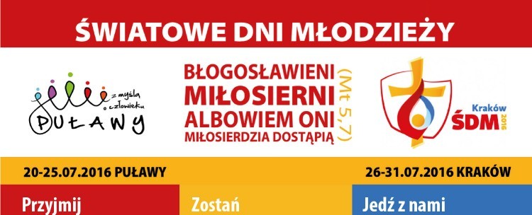 Światowe Dni Młodzieży Puławy – Kraków 2016