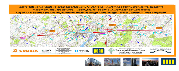 Zaprojektowanie i budowa drogi ekspresowej S17 Garwolin – Kurów 
