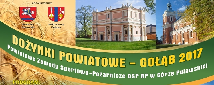 Dożynki Powiatowe Gołąb 2017, Powiatowe Zawody Sportowo-Pożarnicze OSP w Górze Puławskiej